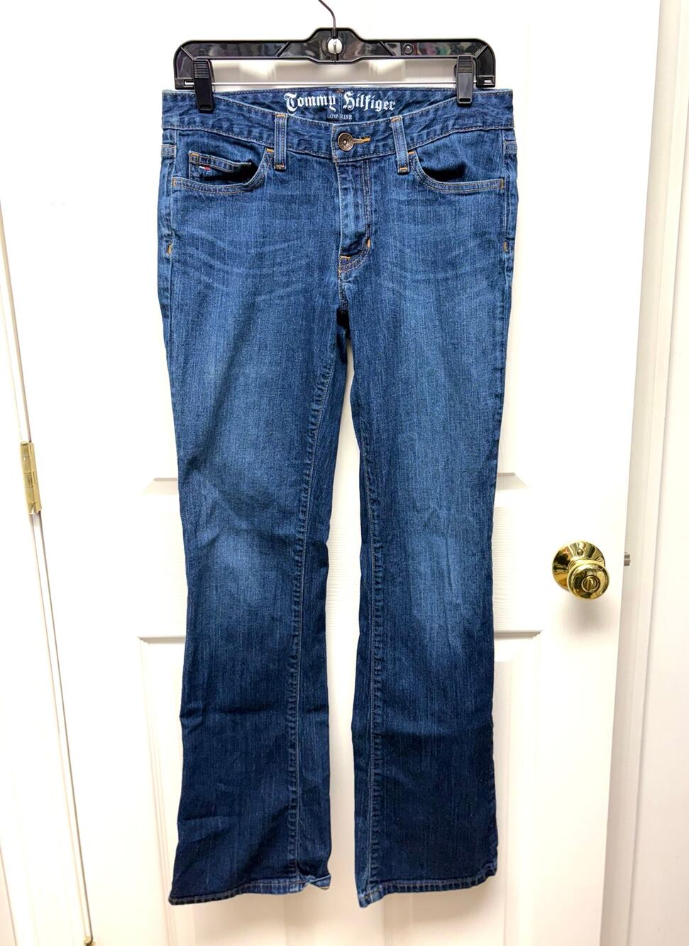 Tommy Hilfiger Jeans, Low Rise Fitted Boot Cut, Medium Wash, Women's Size 6 or 8